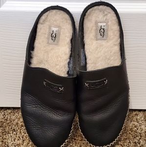 Ugg leather slippers
